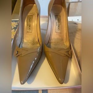 Jimmy Choo patent leather pumps